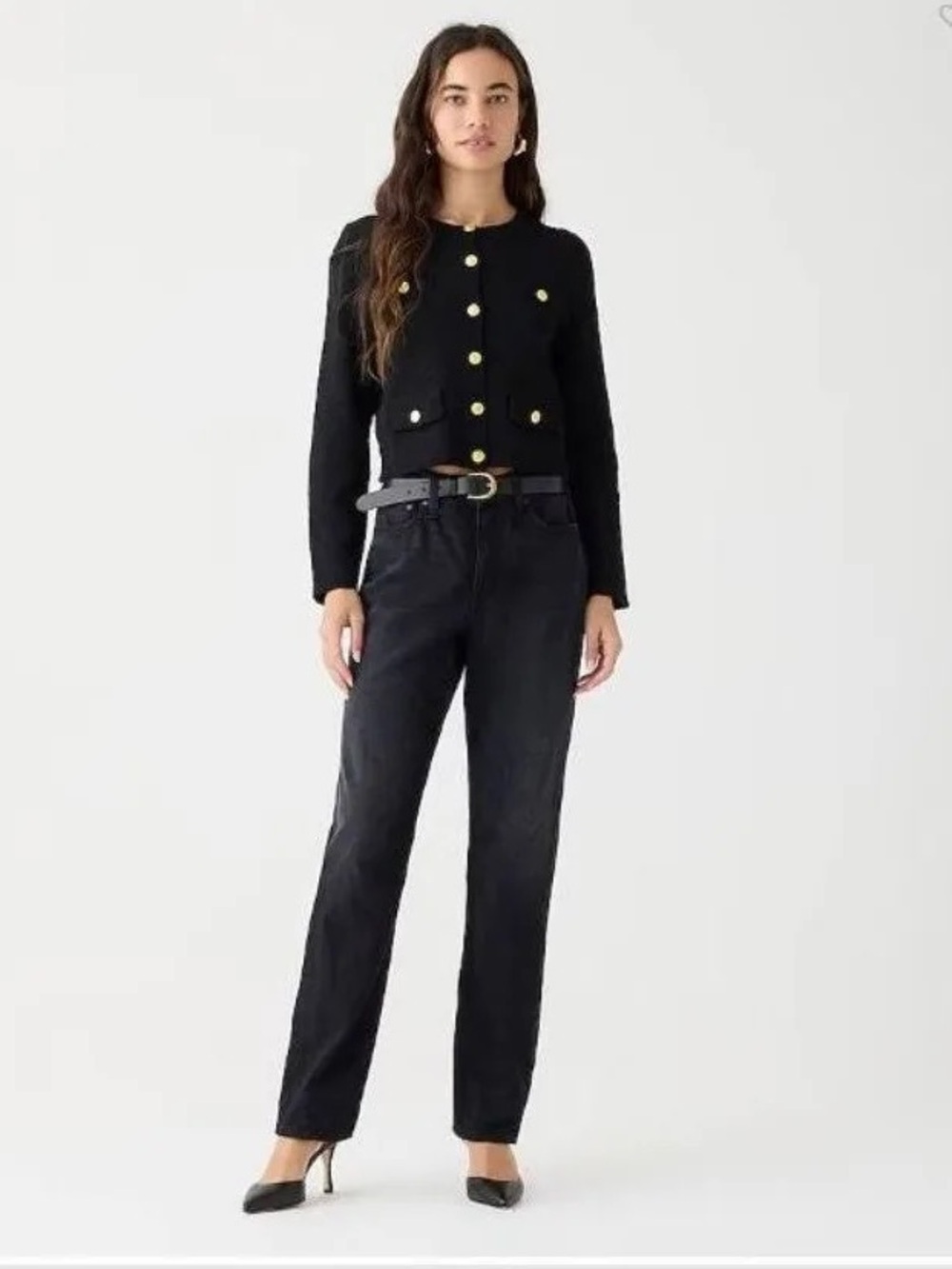 Mid-Rise '90s Classic Straight Charcoal Wash